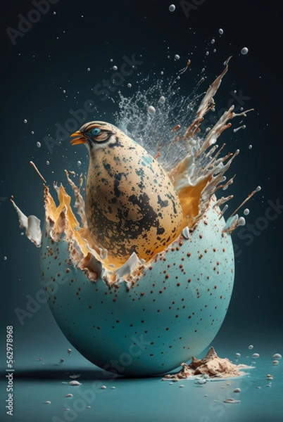 Obraz Abstract Easter Egg