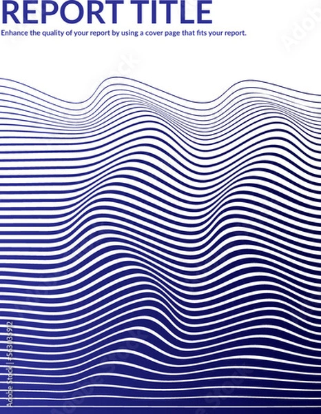 Fototapeta abstract blue wave background