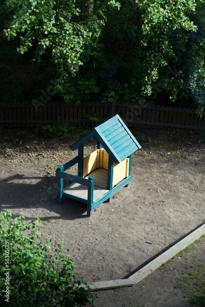 Obraz Small house in a playground