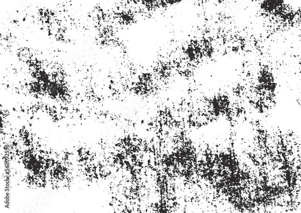 Obraz 白黒のグランジパターン　013