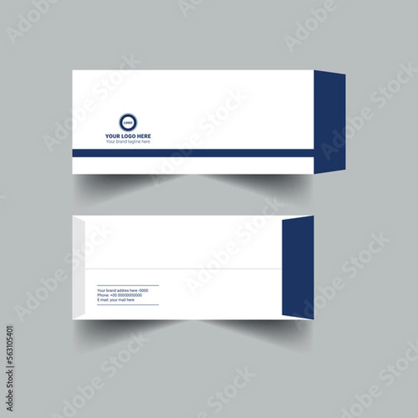 Fototapeta Corporate simple envelope
