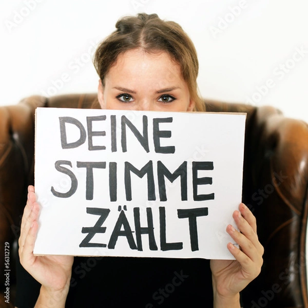 Obraz Deine Stimme zählt