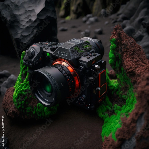 Obraz camera and lens