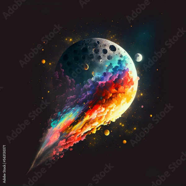 Fototapeta background with space