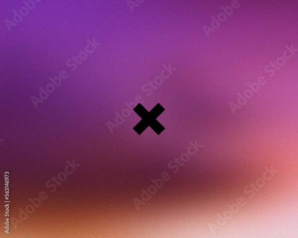 Obraz sky gradient with x