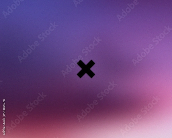 Obraz sky gradient with x