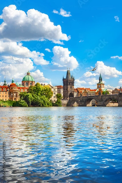 Fototapeta Charles Bridge, Prague, Czech Republic