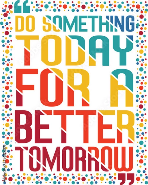 Obraz Typography T-shirt design