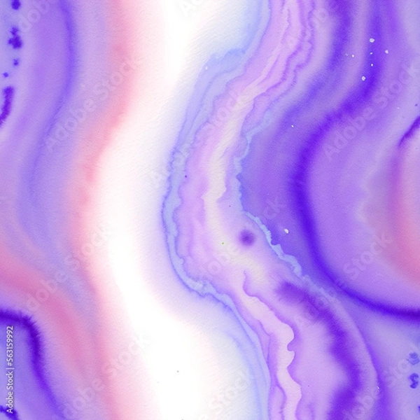 Fototapeta Seamless abstract watercolor background, ai generated