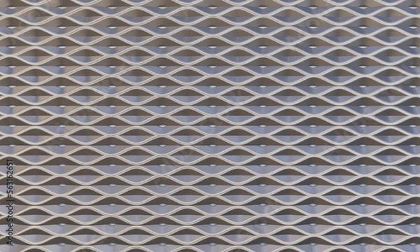 Fototapeta tile and fabric pattern consisting of lines and different shapes in gray and black
