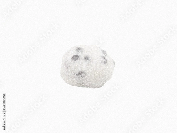Obraz Mame daifuku. Stippling and pointillism dot art
