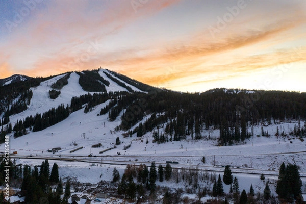 Obraz Winter Park Sunset