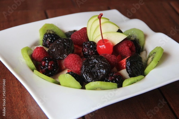 Obraz ensalada frutas