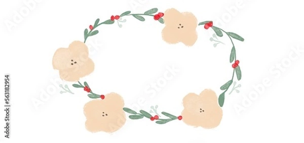 Obraz 北欧風　リース