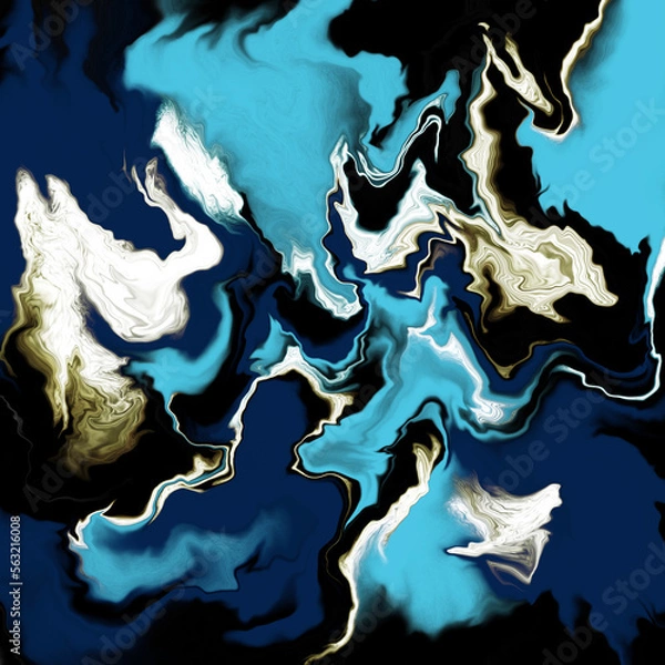 Obraz Blue Abstract Background