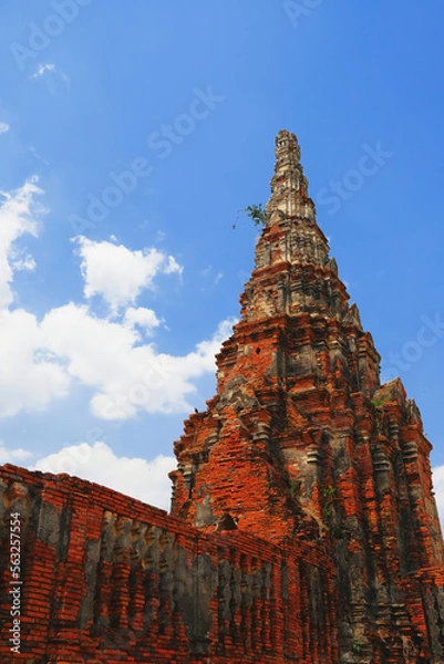 Obraz Ancient temple in ayutthaya