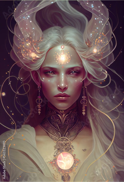Obraz Medium - Spiritual goddess - AI generative
