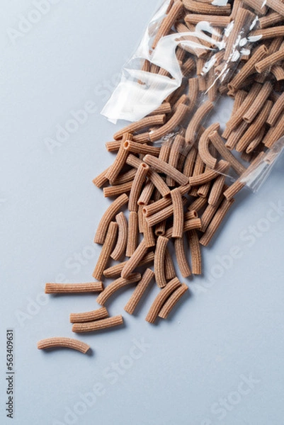 Obraz Variety of types and shapes of Italian pasta