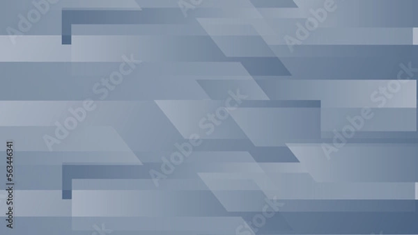 Fototapeta Grey color geometric rumpled triangular and stirpes low poly style gradient illustration graphic background. Vector illustration.