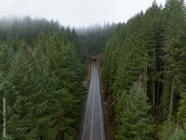Obraz Oregon Coast Road Aerial