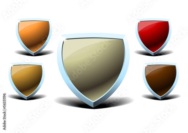 Fototapeta Shield icon