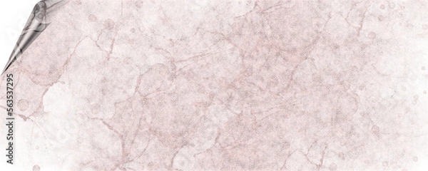 Obraz unique background design of paint splashes and brush strokes with transparent media and page curl