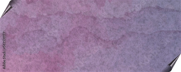 Obraz unique background design of paint splashes and brush strokes with transparent media and page curl
