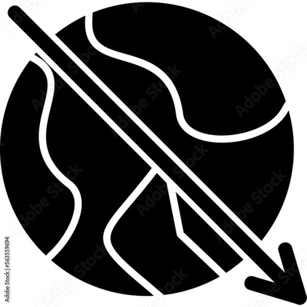 Fototapeta Globe Icon