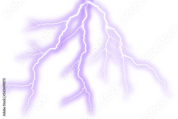 Obraz Purple Lightening 