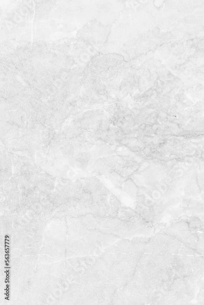 Fototapeta White and gray marble texture pattern background design for your creative design	
