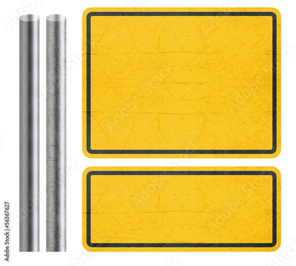 Obraz Yellow Sign