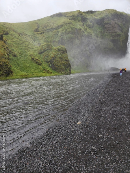 Obraz river in the mountains