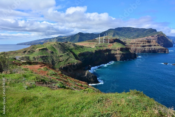 Obraz Point of Saint Lawrence -Portugese  island of Madeira.