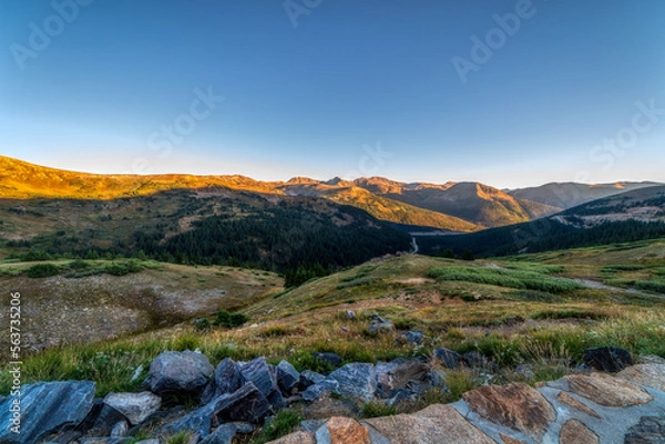 Fototapeta Scenic Mountain View