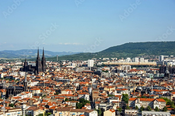 Obraz Clermont Ferrand et sa cathédrale