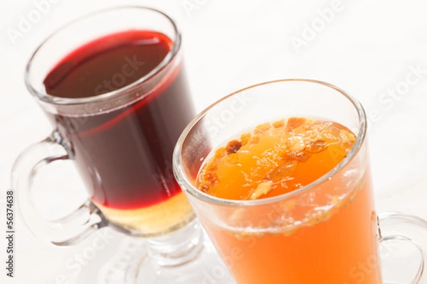 Fototapeta winter drinks