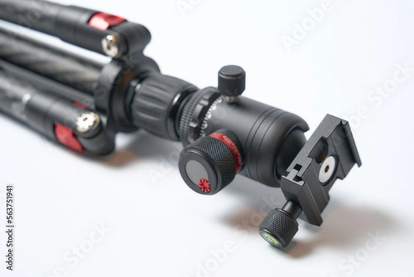 Obraz 三脚とコピースペース