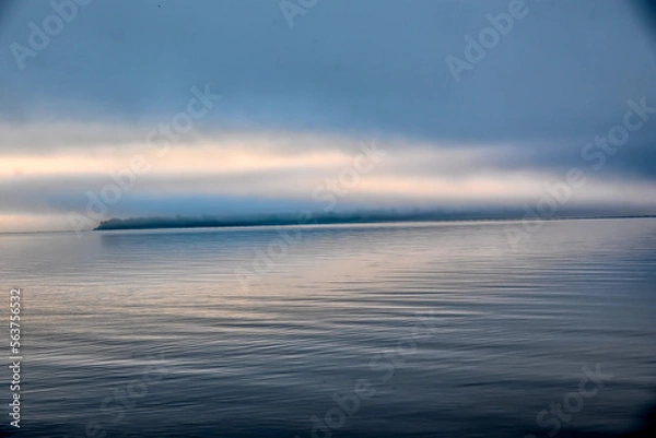 Fototapeta view of distance on lake
