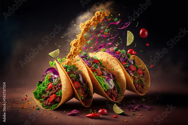 Obraz Delicious tacos