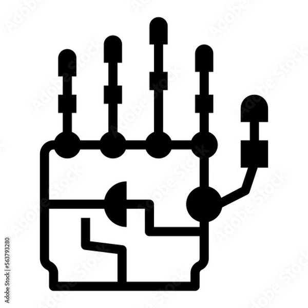 Fototapeta future technology