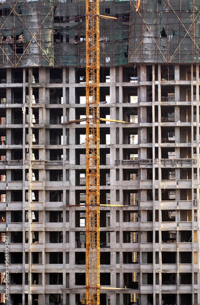 Fototapeta Construction site