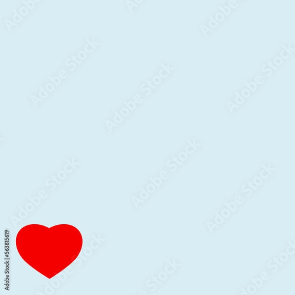 Obraz Background pattern ; Red heart on valentine day for expressing beautiful love.