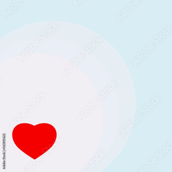 Obraz Background pattern ; Red heart on valentine day for expressing beautiful love.