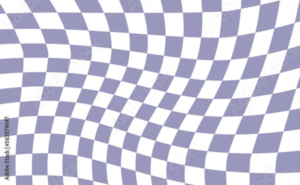 Fototapeta cool distorted checkerboard decoration gingham, plaid, checkered backdrop