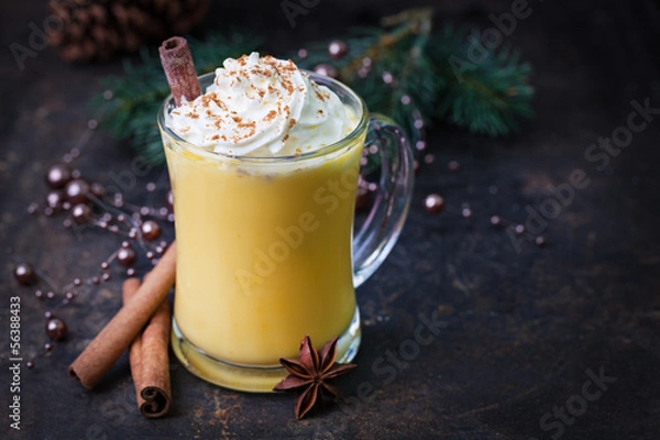 Obraz Eierpunsch mit Sahne