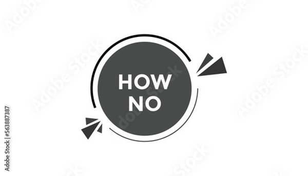 Fototapeta How to button web banner templates. Vector Illustration
