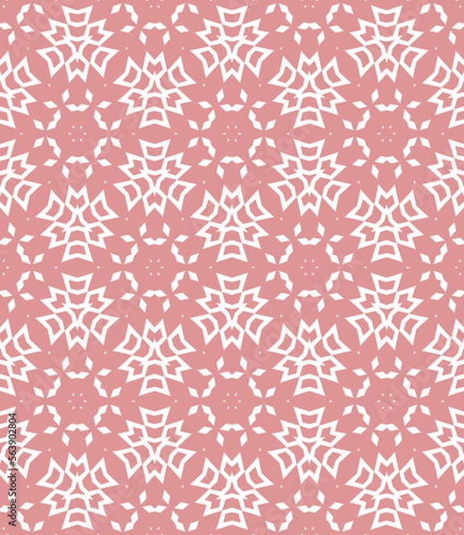 Fototapeta Geometric pattern. Seamless vector background. Ethnic graphic design