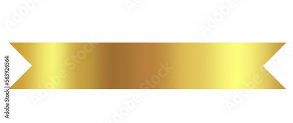 Obraz gold silver ribbon