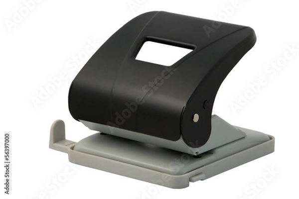 Obraz puncher. On a white background.