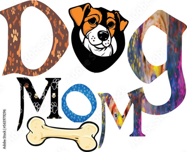 Obraz dog Sublimation design